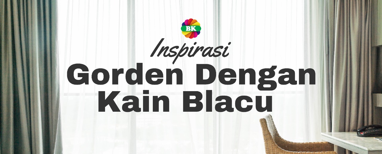 Inspirasi Gorden Dengan Kain Blacu